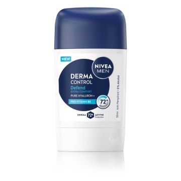 Nivea Men Derma Control Defend Део стик против изпотяване за мъже 50 мл