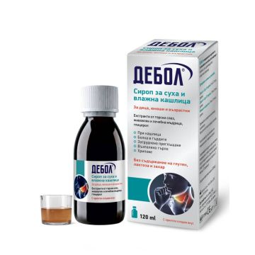 Дебол сироп 120 мл
