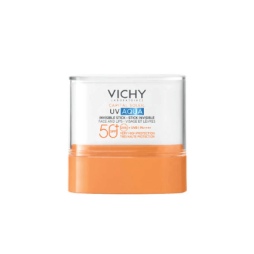 Vichy Capital Soleil UV Aqua Слънцезащитен стик за лице и устни SPF50+ 10 г