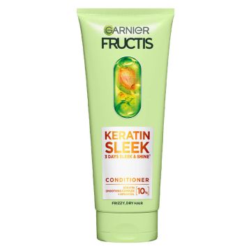 Fructis Fructis Keratin Sleek Балсам за суха и непокорна коса 200 мл 