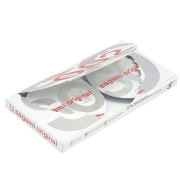 Sagami Original Презервативи 0.02 микрона 2 бр Комплект