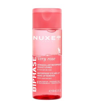 Nuxe Very Rose Двуфазен дегримьор за очи 100 мл