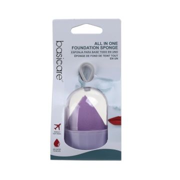 B-Max BasiCare Тампон за нанасяне на фон дьо тен лилав