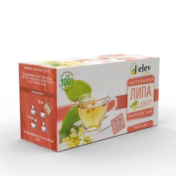 Jelev Herbs Билков чай Липа филтър 25 бр