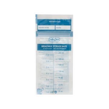 BabyJem Пликове за съхранение на кърма 200 мл х 25 бр