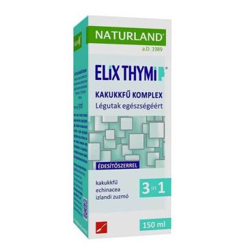 Naturland Билков еликсир с мащерка, ехинацея и исландски лишей 150 мл