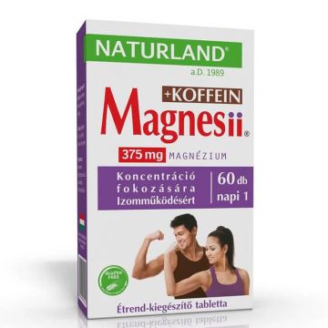 Naturland Магнезий (оксид) + кофеин х 60 таблетки