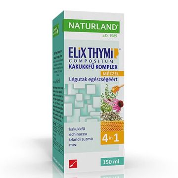 Naturland Билков еликсир с мащерка, ехинацея, исландски лишей и пчелен мед 150 мл