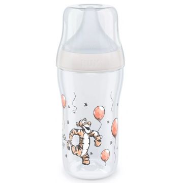 Nuk Perfect Match Temperature Control PP Шише със силиконов биберон M 3М+ Disney Тигър 260 мл