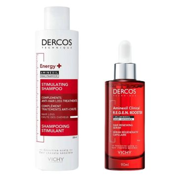 Vichy Dercos Рутина срещу косопад и за стимулиране на растежа на косата