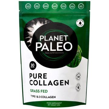 Хидролизиран говежди колаген на прах 225 гр Planet Paleo