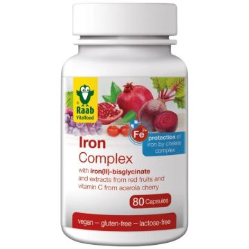 Комплекс желязо х 80 капсули Raab Vitalfood