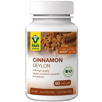 Био Цейлонска канела х 90 капсули Raab Vitalfood