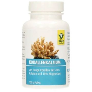 Коралов калции 600 мг х 80 капсули Raab Vitalfood
