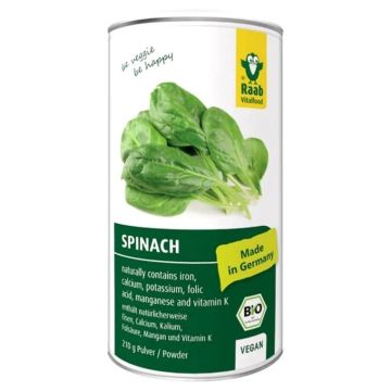 Био Спанак на прах 210 гр Raab Vitalfood