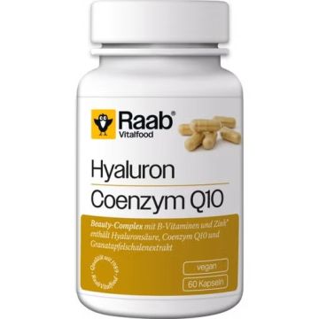 Хиалурон - Коензим Q10 х 60 капсули Raab Vitalfood