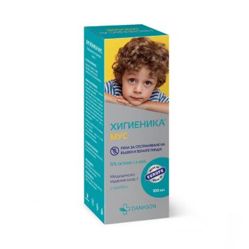 Хигиеника Мус пяна против въшки 100 мл Danhson