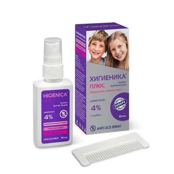 Хигиеника Плюс Лосион против въшки и гниди 60 мл Danhson
