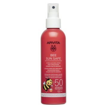 Apivita Bee Sun Safe Слънцезащитен спрей за деца SPF50 200 мл