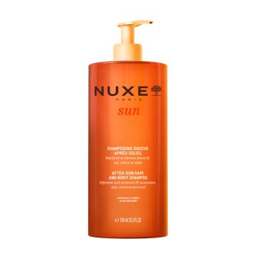 Nuxe Sun Шампоан за коса и тяло за след слънце 750 мл