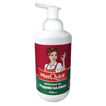 Miss Quickline Препарат за съдове на пяна, нар 500 мл