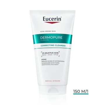 Eucerin Dermopure Clinical Коригиращ измиващ гел 150 мл