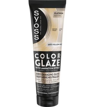 Syoss Color Glaze Тониращ оцветител за коса, платинен 130 мл