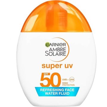 Garnier Ambre Solaire Super UV Слънцезащитен флуид за лице SPF50 40 мл