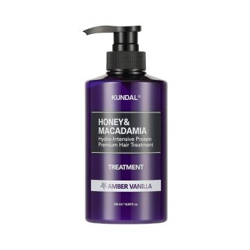 Kundal Honey & Macadamia Натурален балсам за коса с аромат амбър ванилия 500 мл