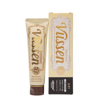 Vussen 7 Whitening Избелваща паста за зъби с водороден пероксид 0.75% 100 г