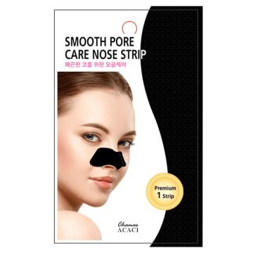 Chamos  Acaci Почистваща лепенка за черни точки на носа с Бамбуков въглен 3 мл