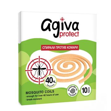 Agiva Protect Спирали против комари 10 бр