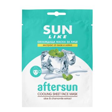 Sun Like Охлаждаща лист маска за лице 20 мл