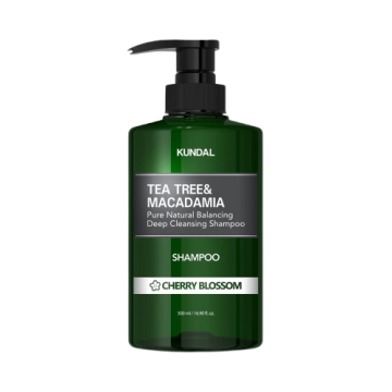  Kundal Tea Tree&Makadamia Натурален шампоан с аромат цвят череша 500 мл