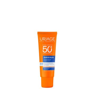 Uriage Bariesun Skin Shield Слънцезащитен тониран крем за лице SPF50+ 50 мл Светъл нюанс