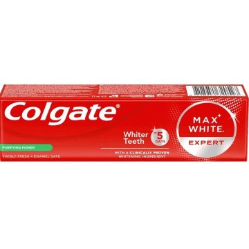 Colgate Max White Expert Purifying Power Паста за зъби 75 мл