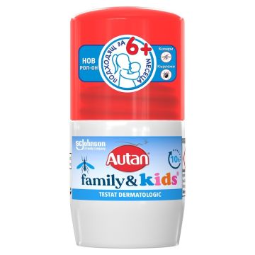 Autan Family & Kids Рол-он 50 мл
