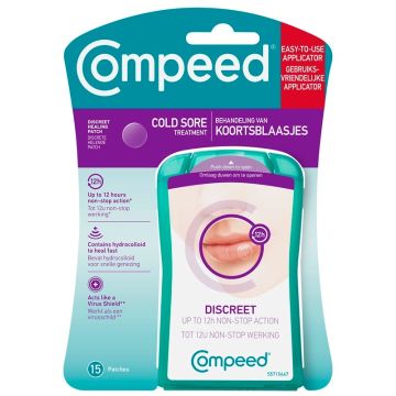 Compeed Пластир за лечение на херпес х 15 бр Perrigo