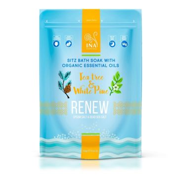 Ina Essentials Renew Соли за вана с чаено дърво и бял бор 300 гр