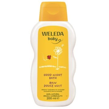 Weleda Мляко за вана за спокоен сън на бебето 200 мл
