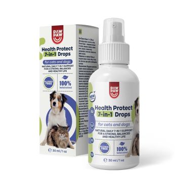 PAW2PAW Health Protect 7in1 Ежедневна грижа за кучета и котки капки 30 мл