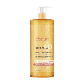 Avene XeraCalm A.D Релипидиращото измиващо олио за кърмачета, деца и възрастни 1000 мл