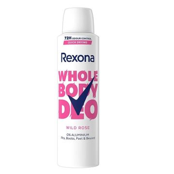 Rexona Whole Body Wild Rose Дезодорант за жени 150 мл