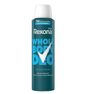 Rexona Whole Body Ocean Rush Дезодорант за мъже 150 мл