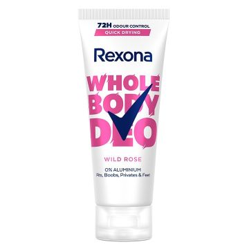 Rexona Whole Body Wild Rose Дезодорант крем за жени 75 мл