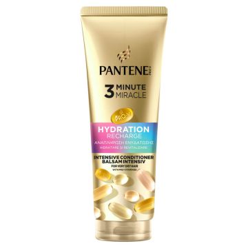 Pantene Pro-V Hydration Recharge 3 Minute Miracle Интензивен балсам за коса 220 мл