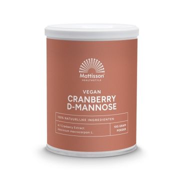 Mattisson Червена боровинка + D-маноза 100 g