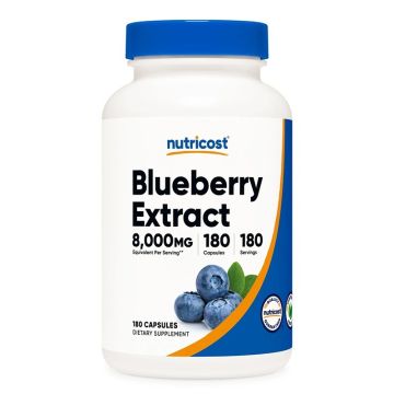 Nutricost Синя боровинка х 180 капсули
