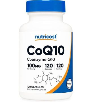 Nutricost Коензим Q10 100 мг х 120 капсули
