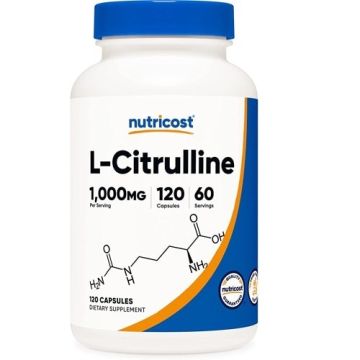 Nutricost Л-цитрулин 500 мг х 120 капсули